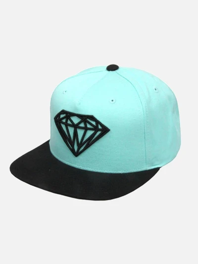 BRILLIANT SNAPBACK-D.BLU_BLK